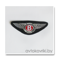 Вышивка логотипа Bentley 